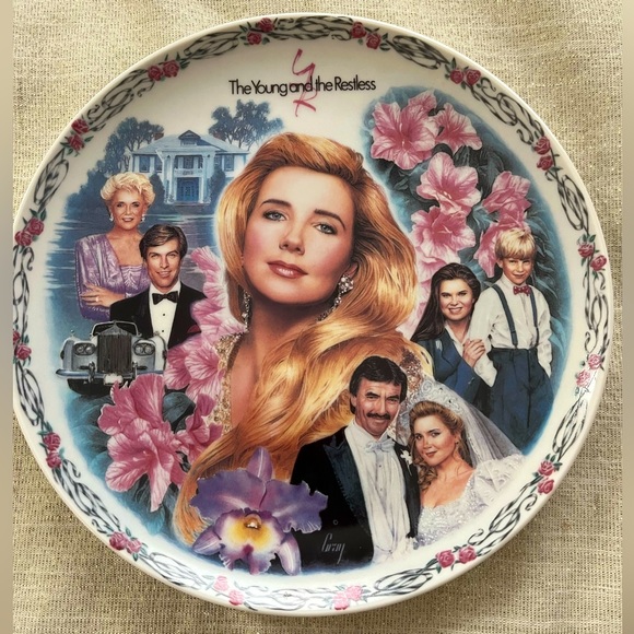 Y&R 1993 Edition 2 Collector Plates - Picture 2 of 5